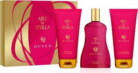 Set parfum unisex Aire de Sevilla Queen 100ml + 2x150ml