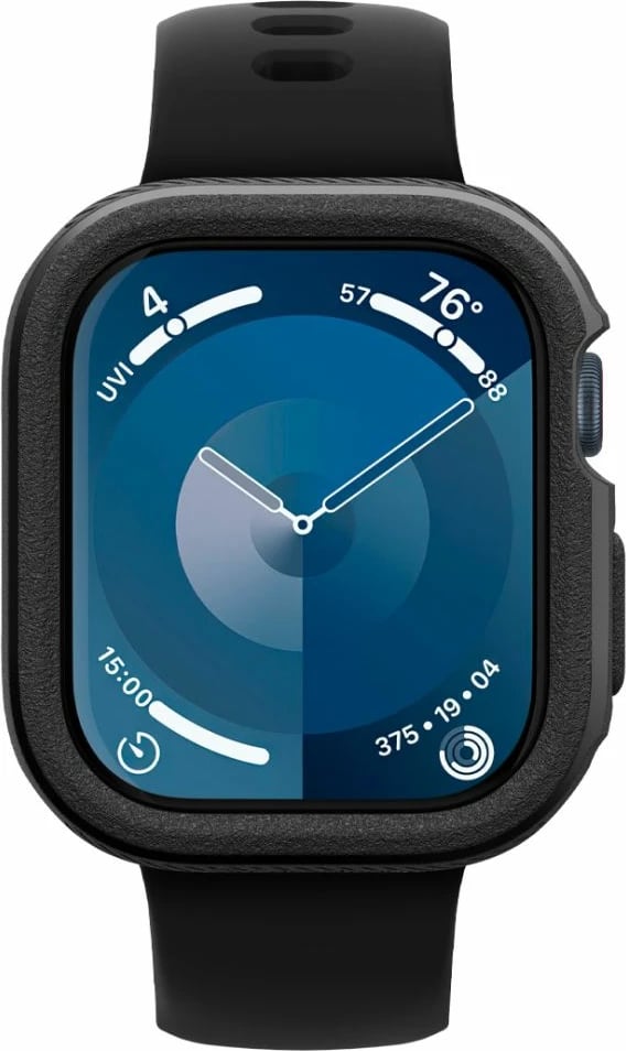 Mbështjellës Spigen Caseology Vault për Apple Watch 10, 46 mm, i zi