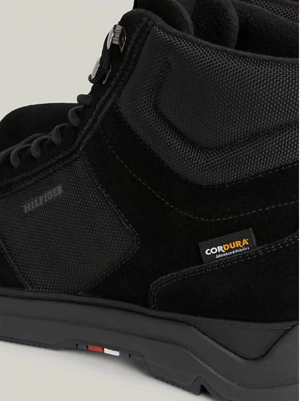 Çizme për meshkuj Tommy Hilfiger, të zeza