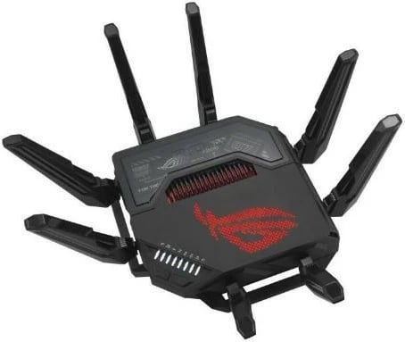Router gaming Asus ROG Rapture GT-BE98, WiFi 7, 8 antena, 2x 10G porte, i zi