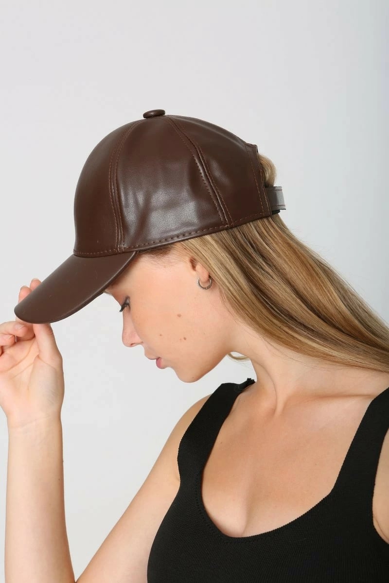 Kapelë për gra, ngjyrë kafe, Jumeon, Spk1104