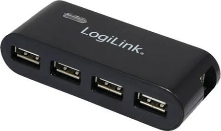 HUB USB LogiLink UA0085, 4 porta, e zezë
