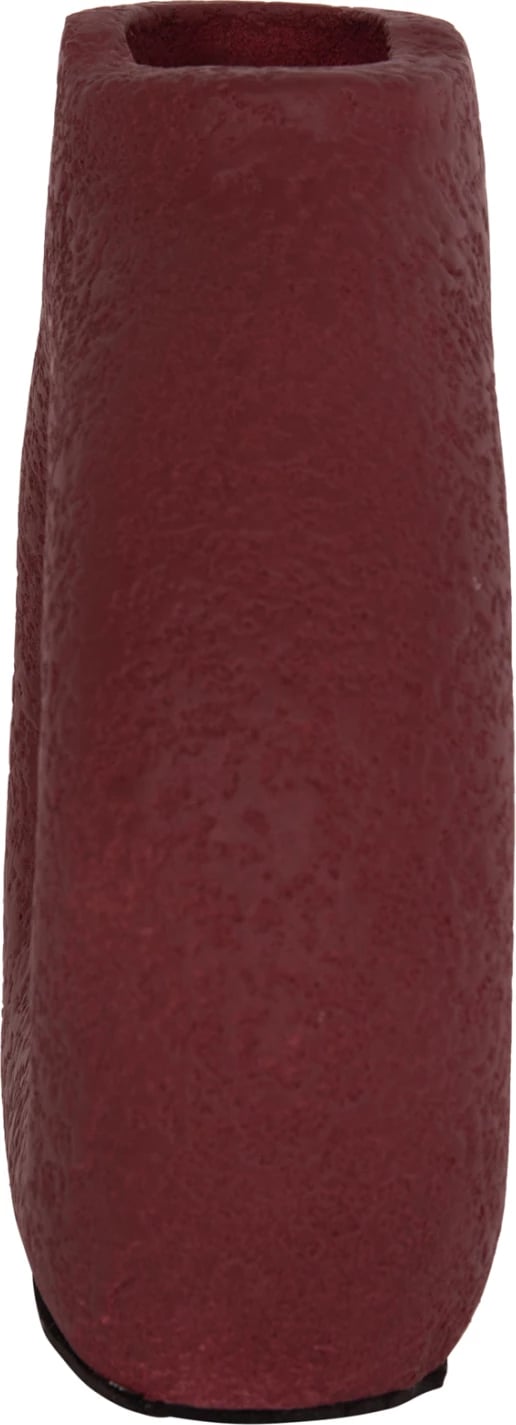 Vazo dekorative tavoline DECANT, terrakotë, ngjyrë e kuqe e errët, FH4667.06S, 17.5x6.5x17cm