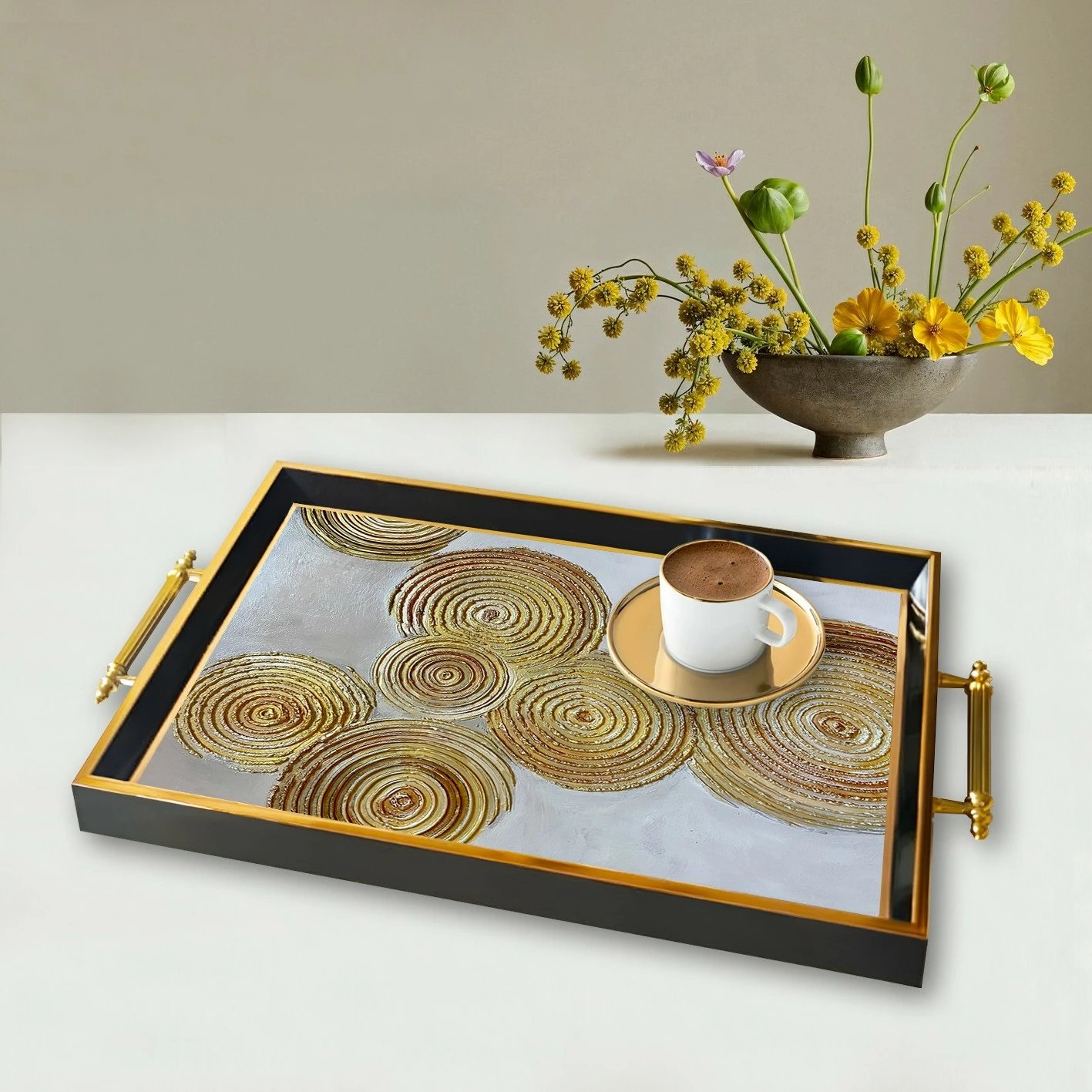 Tabaka qelqi Aberto Design, shumëngjyrëshe, TPA9846