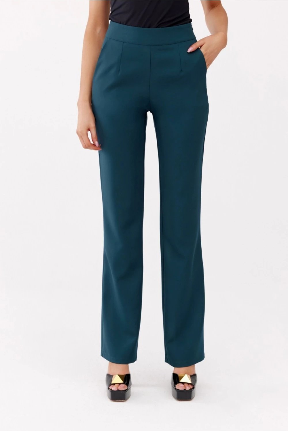 Pantallona femra Roco Fashion 180743, të gjelbra