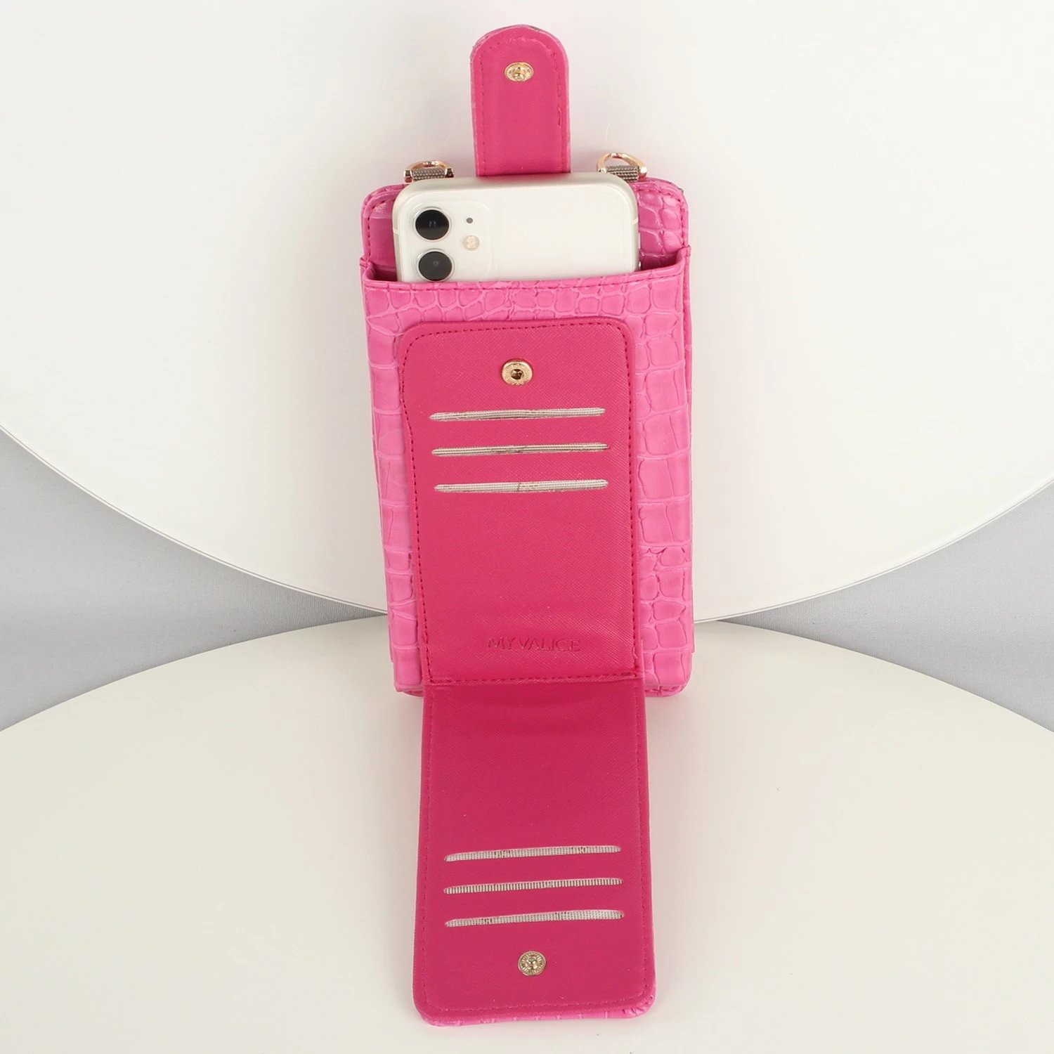 Portofol çantë për telefon, ngjyrë rozë, Zoozie Bags 1203