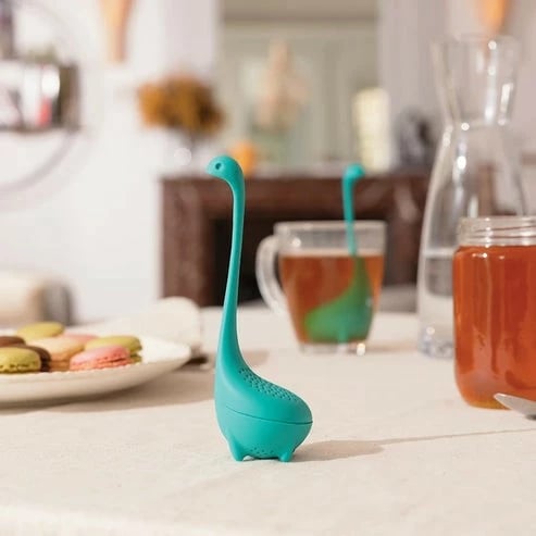 Aksesor çaji OTOTO Baby Nessie, silikon, turquoise