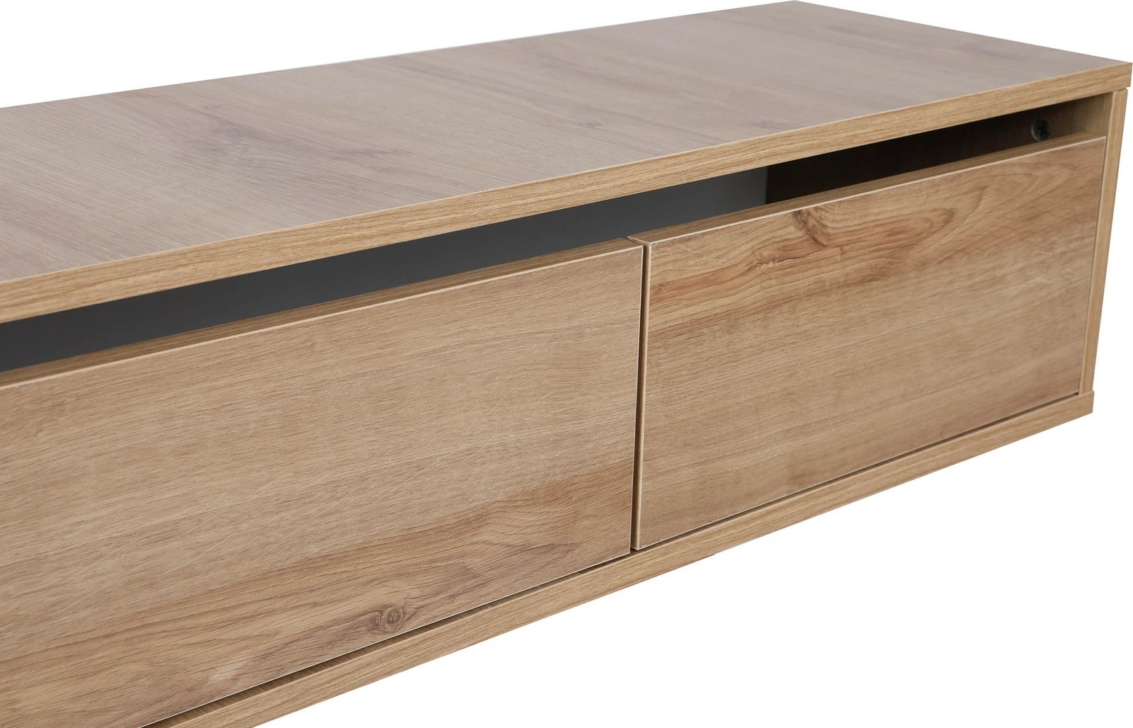 Komodë televizori Hanah Home, ngjyrë lisi, Rust