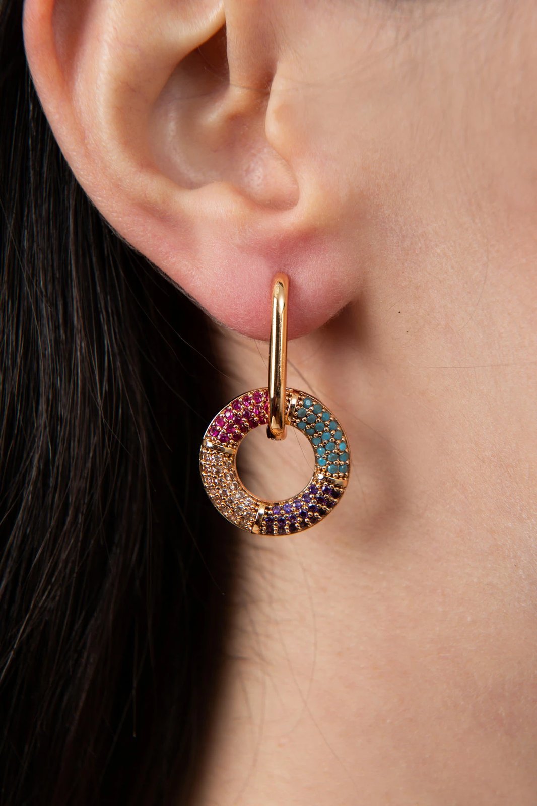 Vathë metalik Elika, shumëngjyrësh, CKP9246