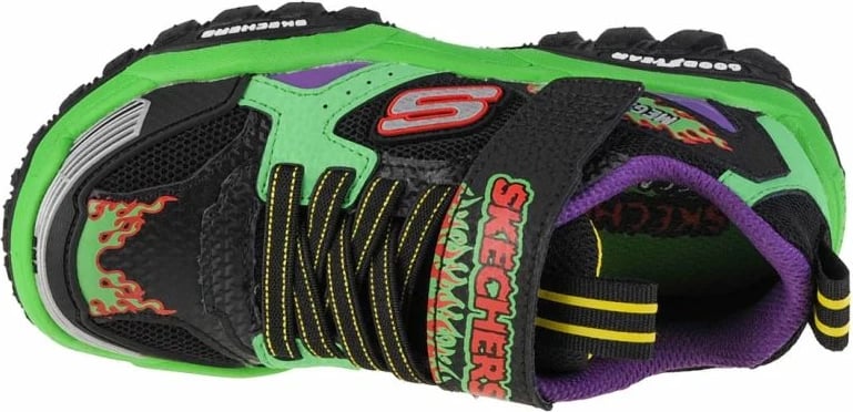 Atlete fëmijë Skechers, të zeza