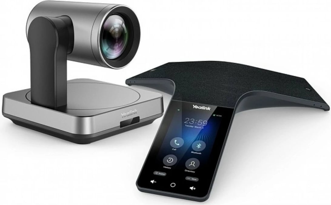 Sistem për konferenca video në grup Yealink UVC84-BYOD-H00, 4K Ultra HD, 80°, 12x, 3x, e zezë
