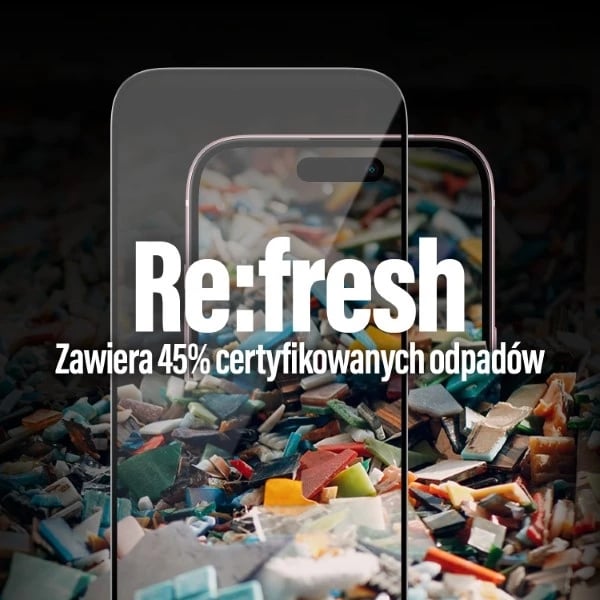 Xham mbrojtës PanzerGlass Re:fresh Glass për iPhone 15 me pozicionues