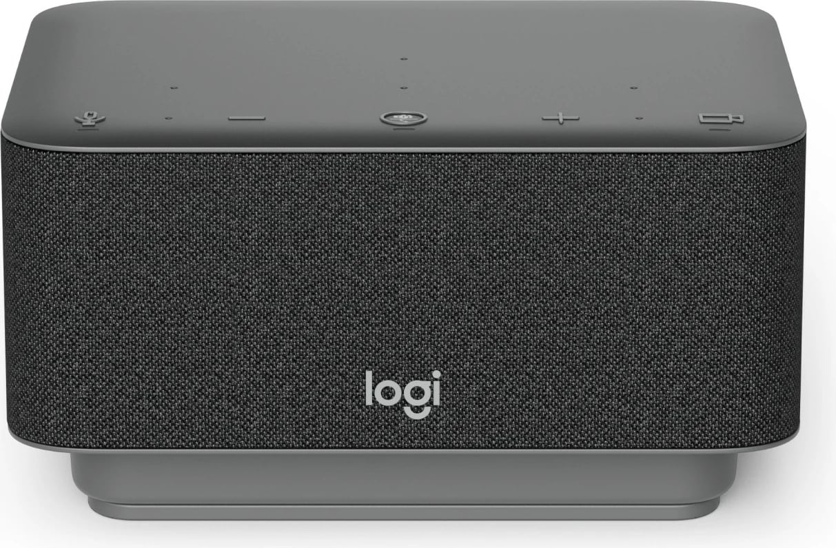 Sistem video konferencimi Logitech Logi Dock Focus Room kit Teams, 4K Ultra HD, 90 fps, 5x, Grafit