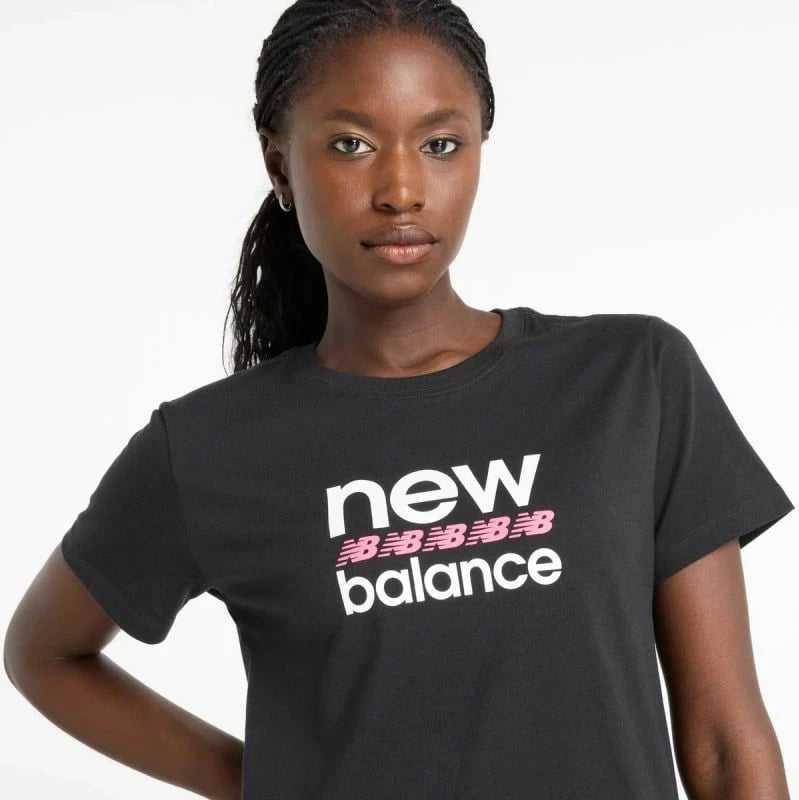 Maicë për femra New Balance, e zezë