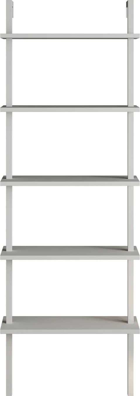 Raft librash Hanah Home, Piante, i bardhë