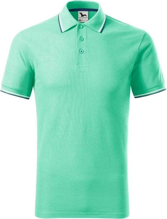 Polo maicë Malfini për meshkuj, jeshile