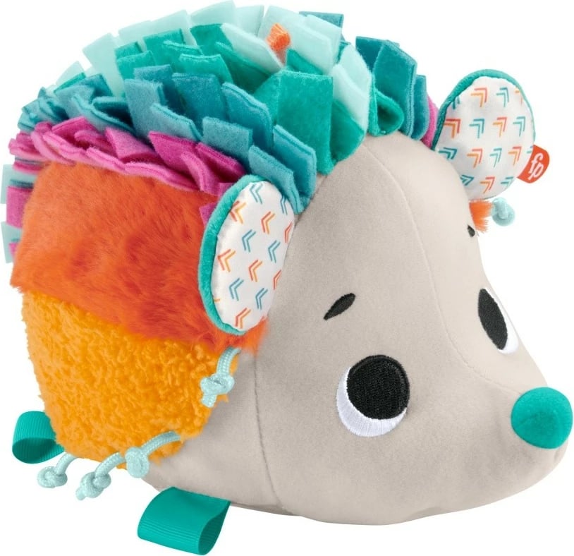 Lodër pelushi sensorike Fisher Price HBP42, shumëngjyrëshe