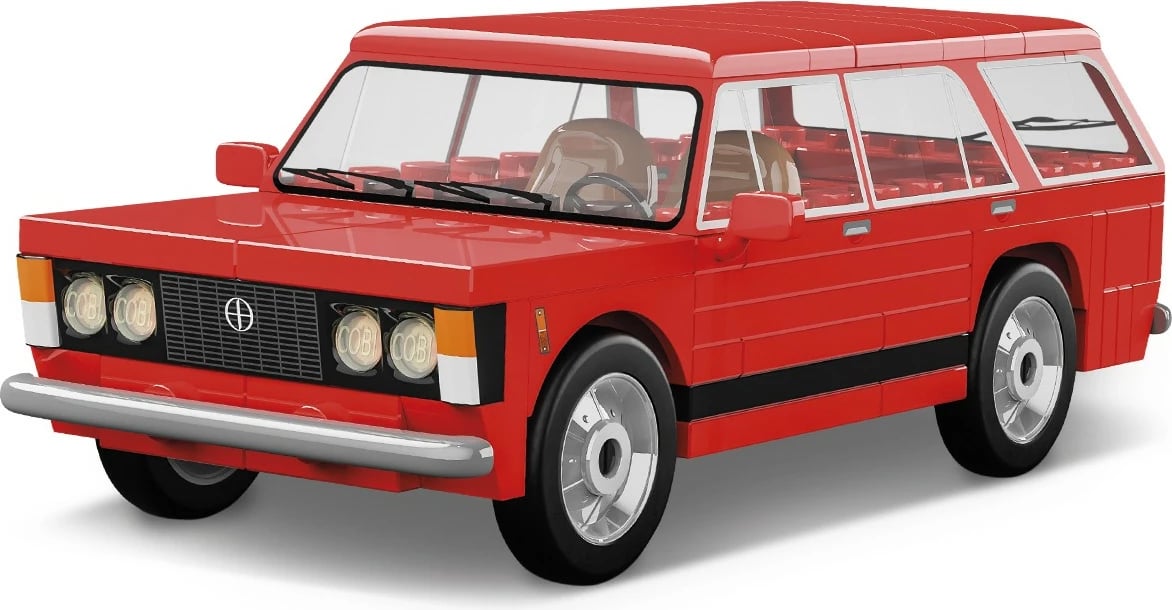 Set blloqe ndërtimi Cobi Klocki FSO 125p Kombi, 90 pjesë, e kuqe