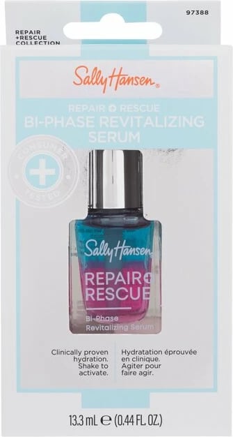 Serum për thonj Sally Hansen Repair + Rescue Bi-Phase Revitalizing për femra, 13,3ml