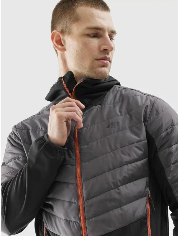 Xhaketë softshell për meshkuj 4F, e zezë