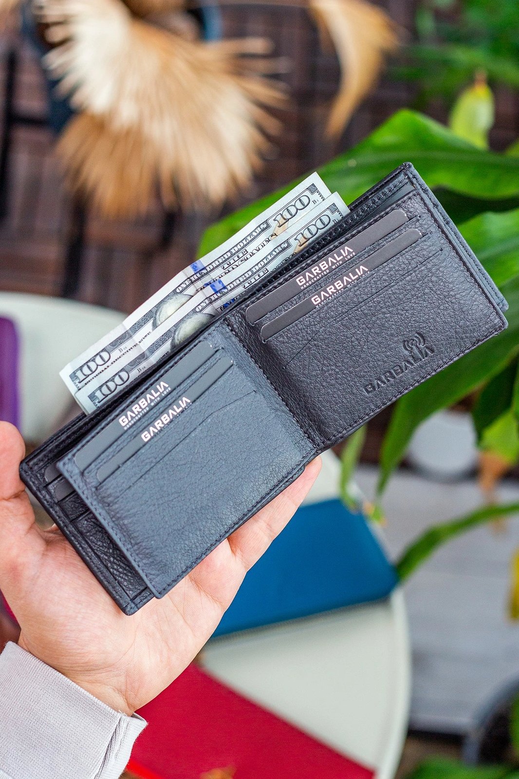 Portofol për burra, Zoozie Bags, Arsenal, ngjyrë antracit