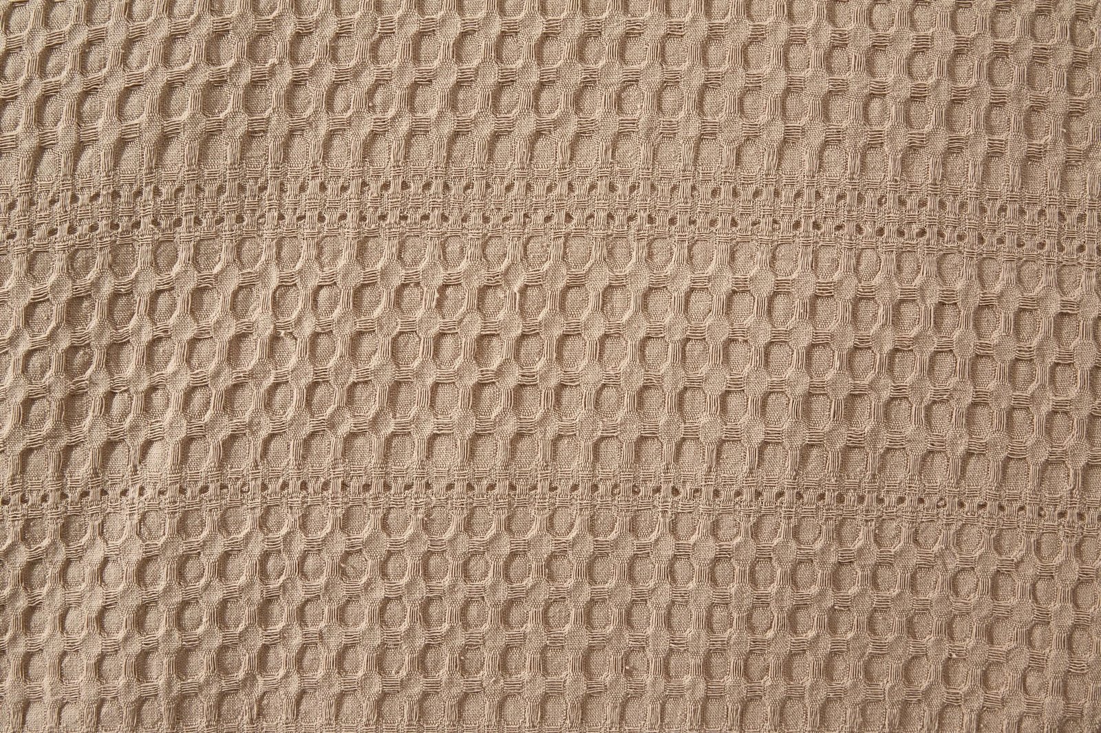 Pled Double Pique, ngjyrë kapuçino, L'Essentiel Linge de Maison, 220x240cm