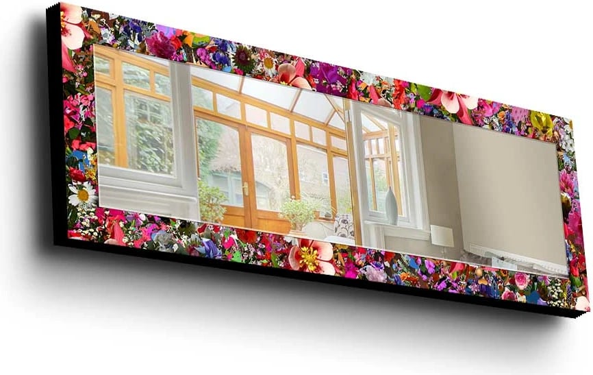 Pasqyrë dekorative murale, shumëngjyrëshe, Wallity 40120MA-094