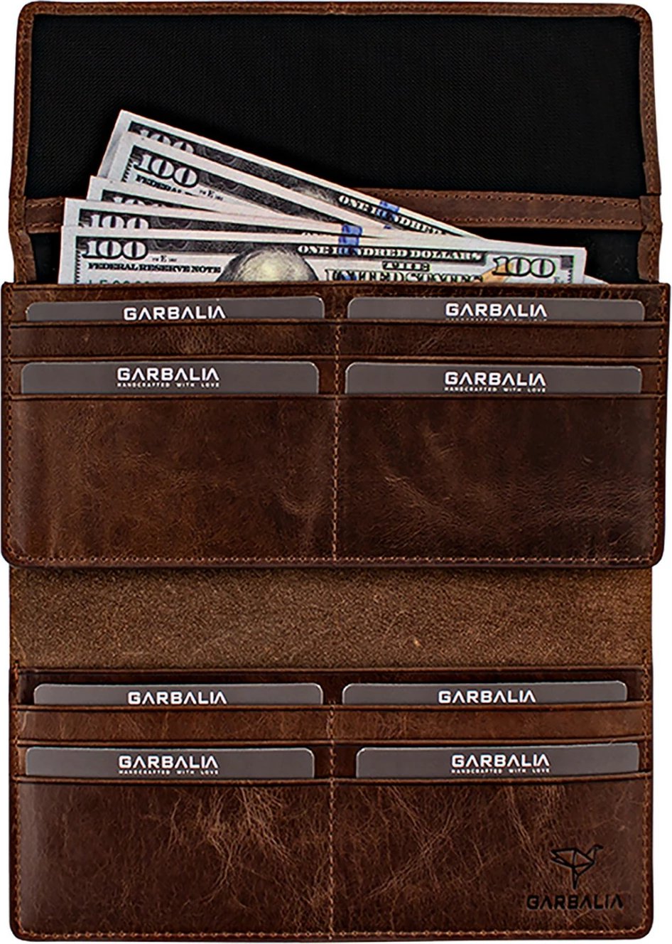 Portofol për gra, Zoozie Bags, ngjyrë kafe, Pavia