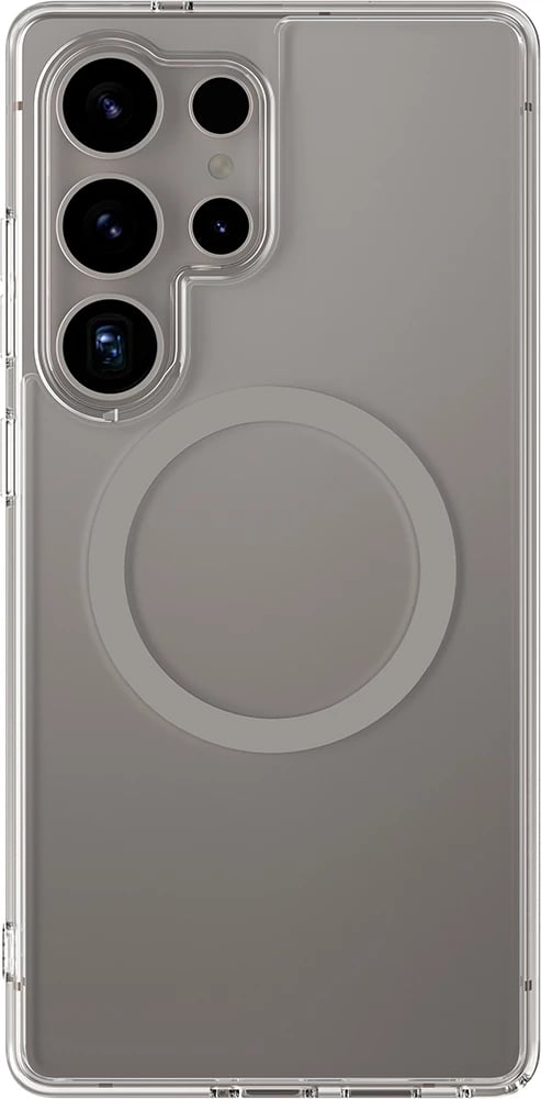 Mbështjellës AmazingThing Minimal Mag me unazë magnetike për Samsung Galaxy S25 Ultra, Gri