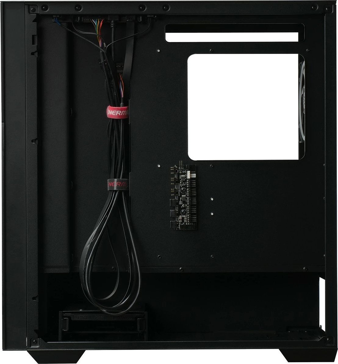 Kasë Enermax ENERMAXK8 ARGB Snow White Black, Midi Tower, ARGB, xham i temperuar, e bardhë
