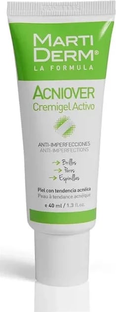 Cremigel për fytyrë Martiderm Acniover Cremigel Activo unisex 40ml Cremigel për fytyrë Martiderm Acniover Cremigel Activo unisex 40ml