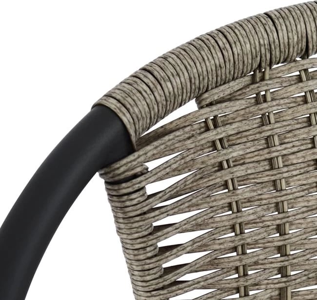 Set kopshti tavolinë & karrige FH5182.01, 3 pjesë, hiri