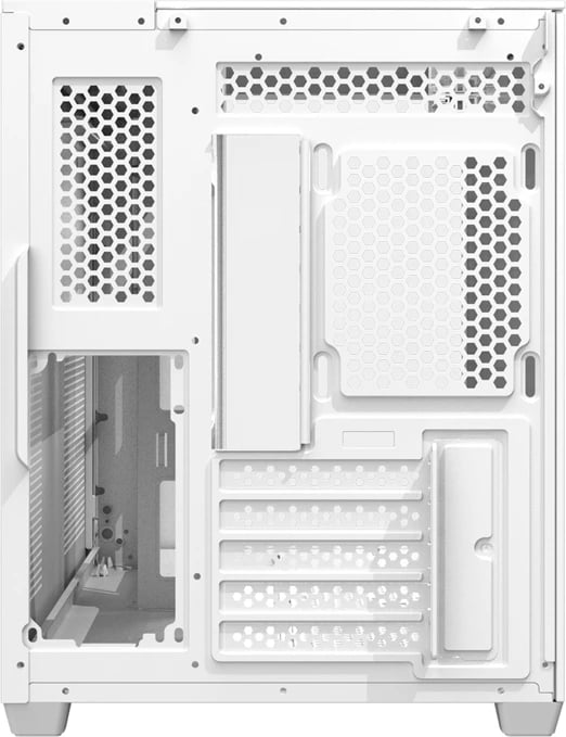Kasë Darkflash TH285M, midi tower, për pllakë amë M-ATX/ITX, xham i temperuar, e bardhë