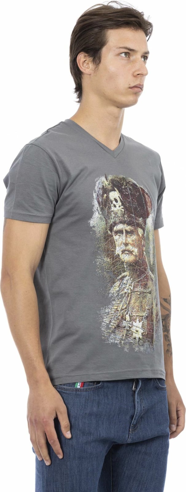 Maicë për meshkuj Trussardi Action, hiri