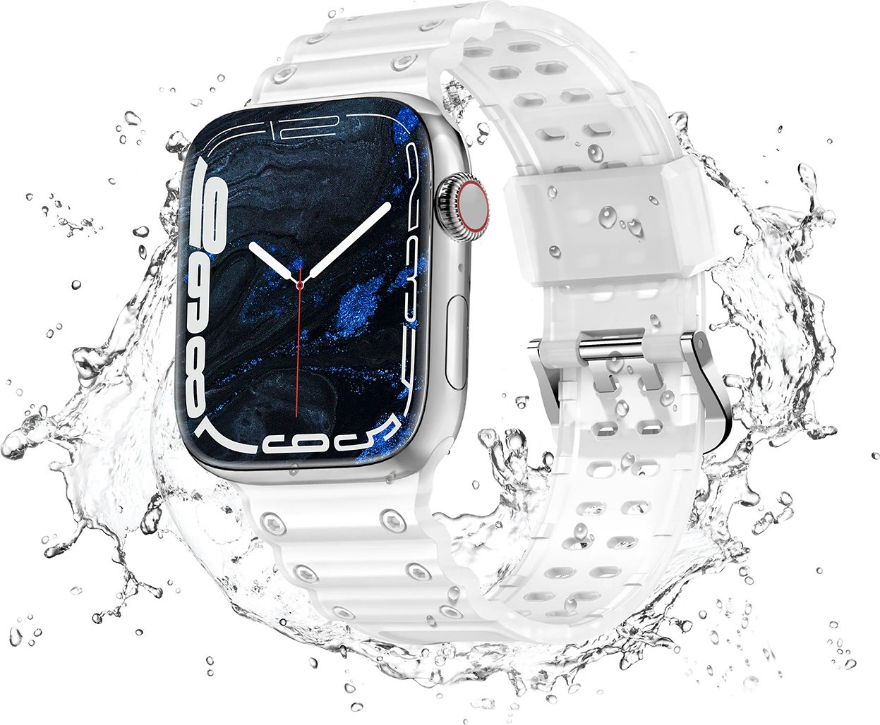 Rrip Apple Watch Hurtel Strap Triple Protection, për seri 1-9 & SE, 38/40/41mm, Transparent Rrip Apple Watch Hurtel Strap Triple Protection, për seri 1-9 & SE, 38/40/41mm, Transparent