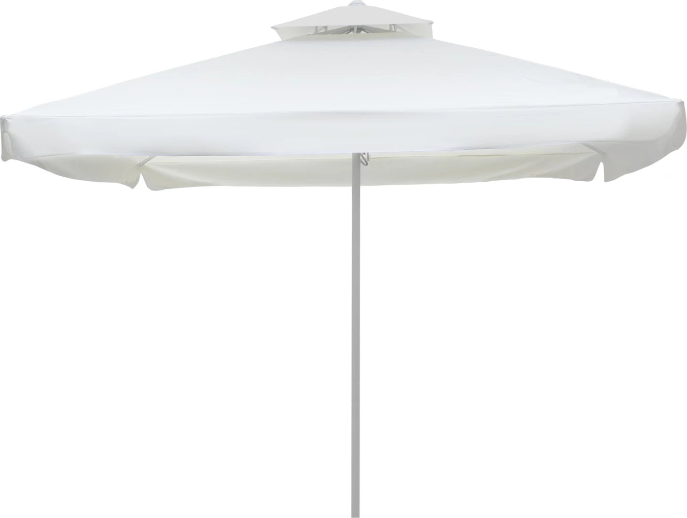 Çadër profesionale alumini, FH6007.01, e bardhë, ventilim i përmirësuar, teleskopike, 3.5x3.5m