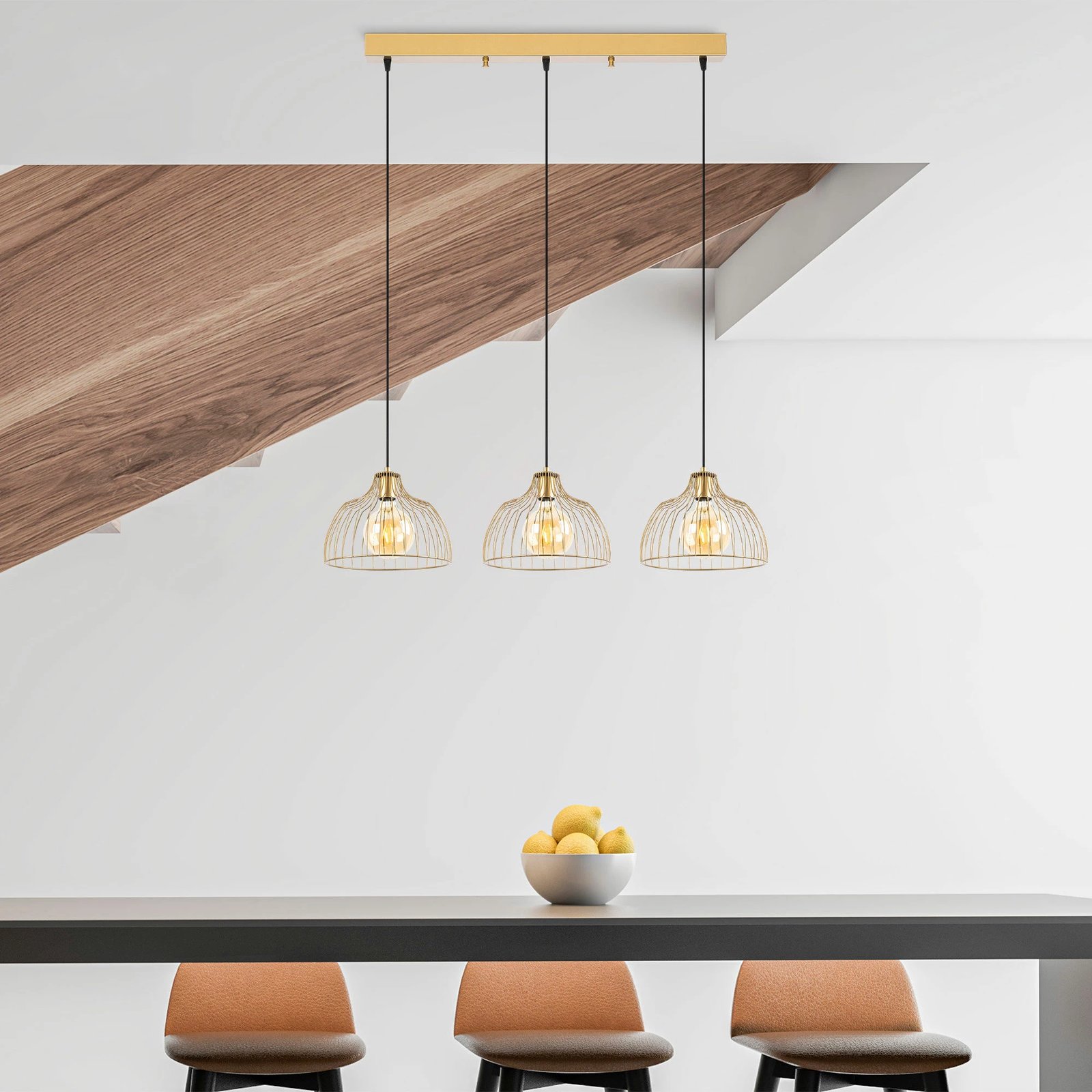 Llambë tavani Opviq, Kozan - 11336, ngjyrë ari me shkëlqim