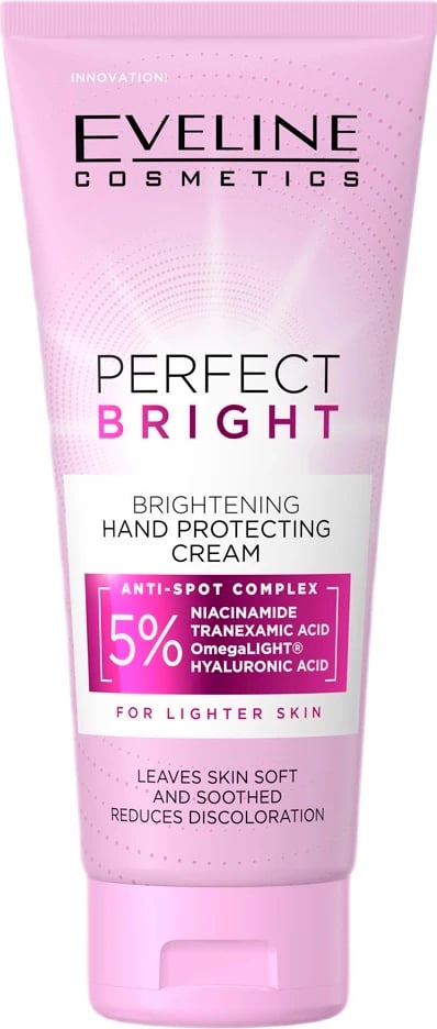Krem për duar për femra Eveline Cosmetics Perfect Bright Brightening Protective 100ml