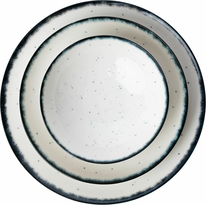 Set enësh për drekë, porcelan, 24 copë, Hermia, GBSATN24KY458SYH