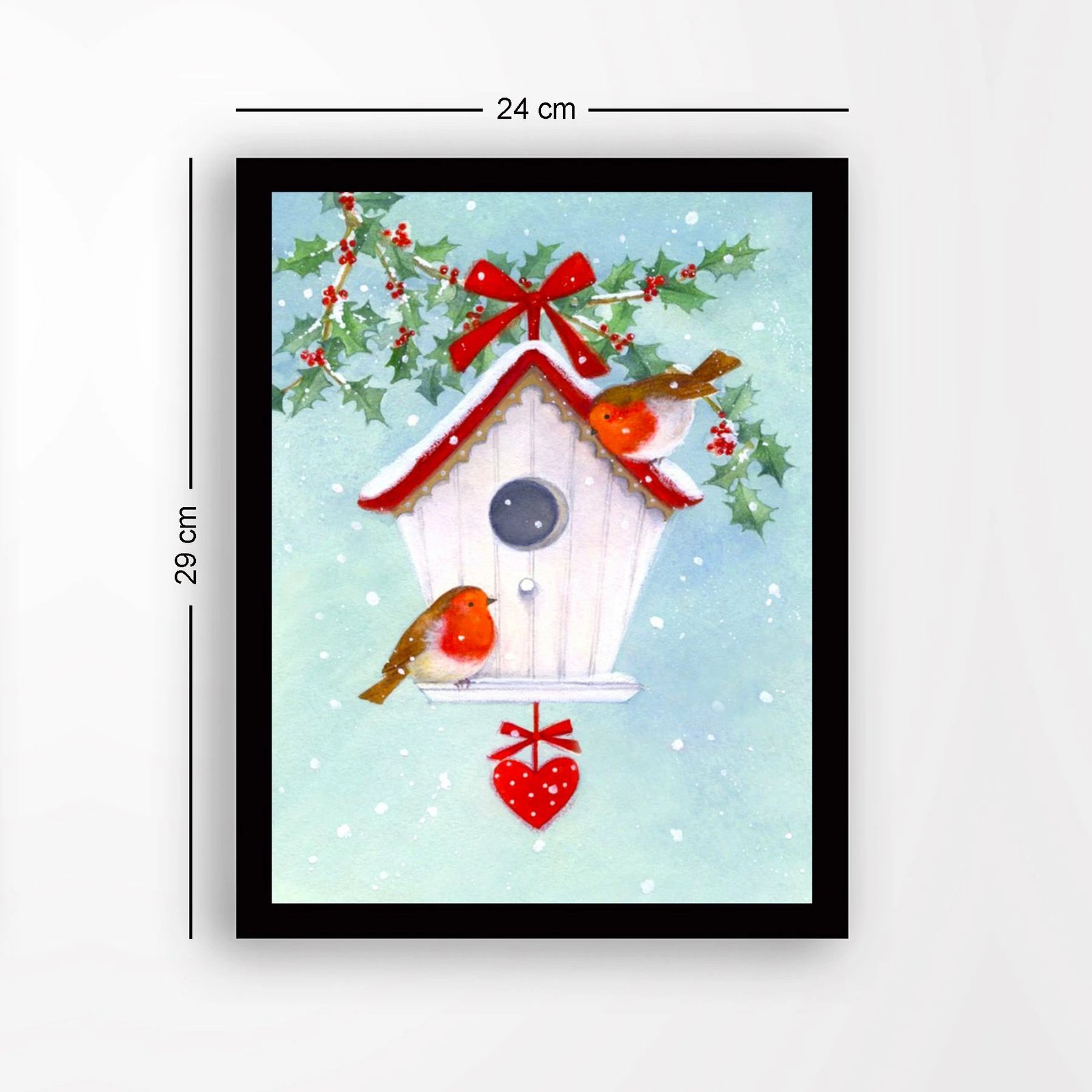 Pikturë dekorative me kornizë nga MDF, shumëngjyrëshe, Wallity, SC7436501393373