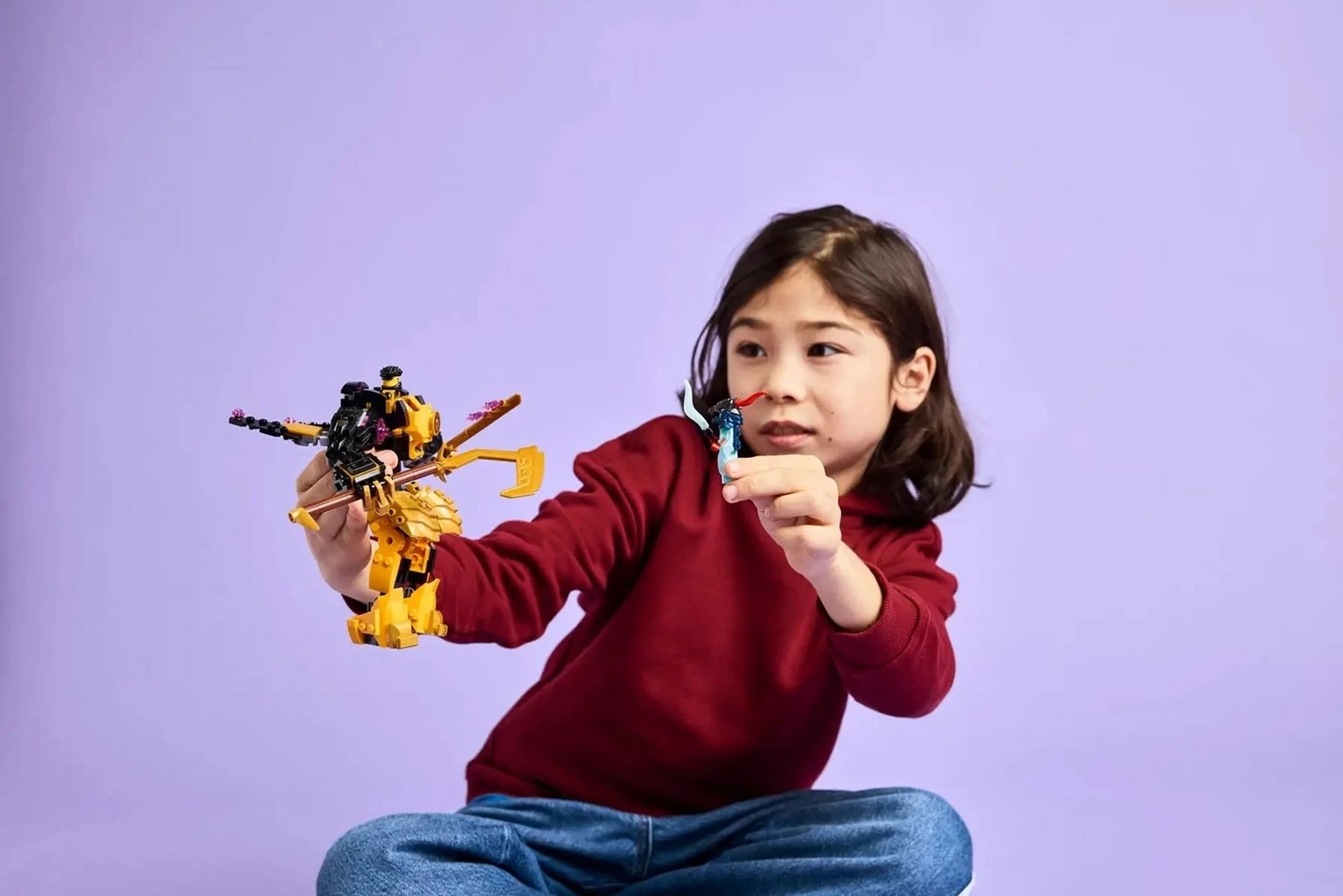 Set LEGO NINJAGO Arin's Spinjitzu Battle Mech 71839, 2 minifigura Set LEGO NINJAGO Arin's Spinjitzu Battle Mech 71839, 2 minifigura