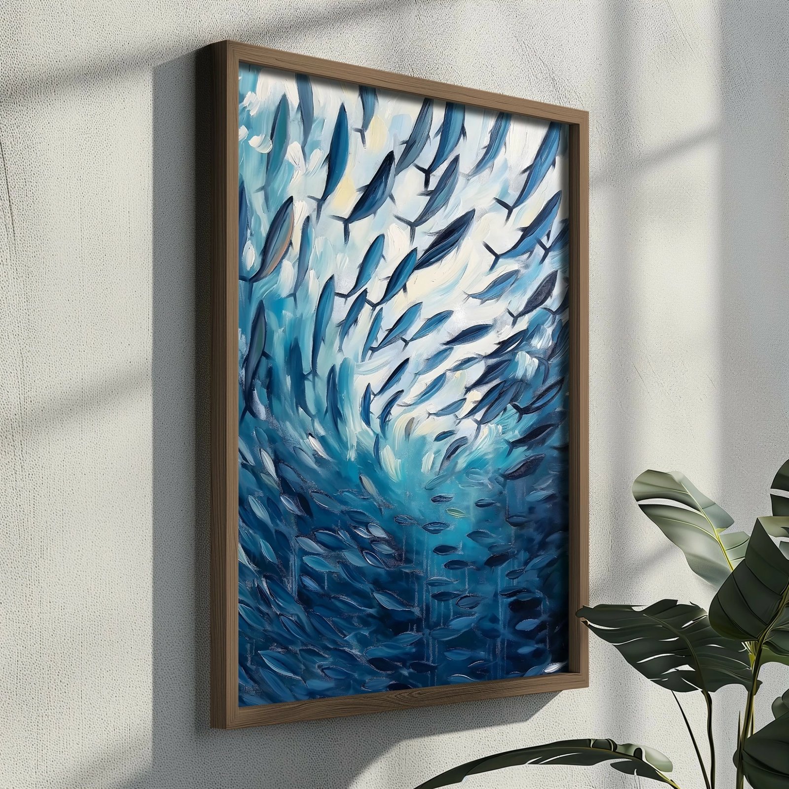 Pikturë dekorative me kornizë MDF, shumëngjyrëshe, GE250-L