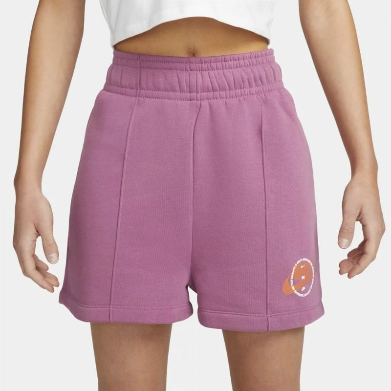 Shorce sportive Nike për femra, ngjyrë rozë