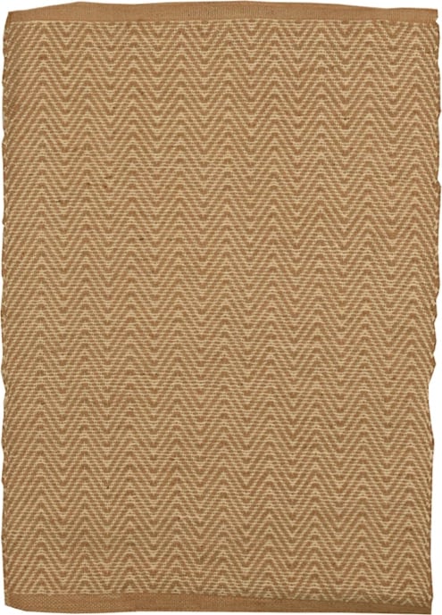 Tapetë dyshemeje Herba, pambuk, ngjyrë e verdhë-bezhë, 60x90cm