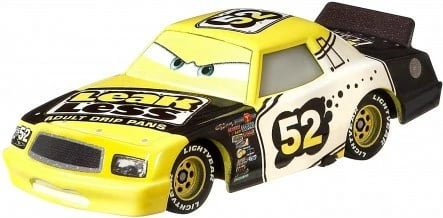 Lodër makinë Mattel Cars Claude Scruggs 1:55, verdhë/zi