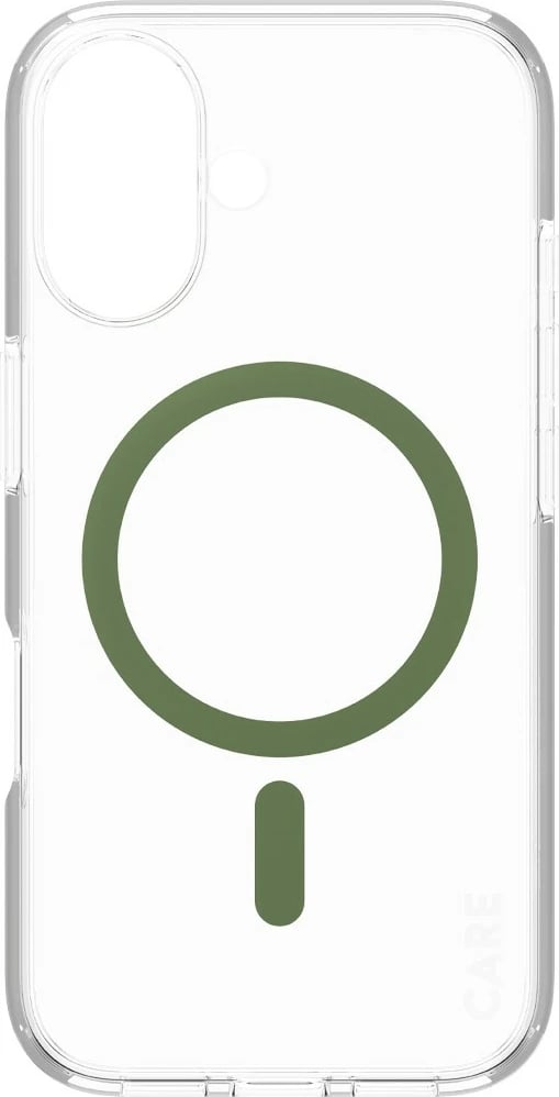 Mbështjellës PanzerGlass CARE Case Flagship MagSAFE për iPhone 16, transparent