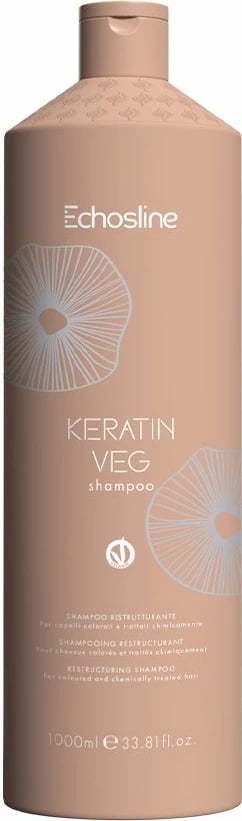 Shampon për femra ECHOSLINE Keratin Veg Regenerating, 1000ml