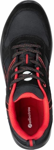 Këpucë pune për meshkuj Albatros, të zeza