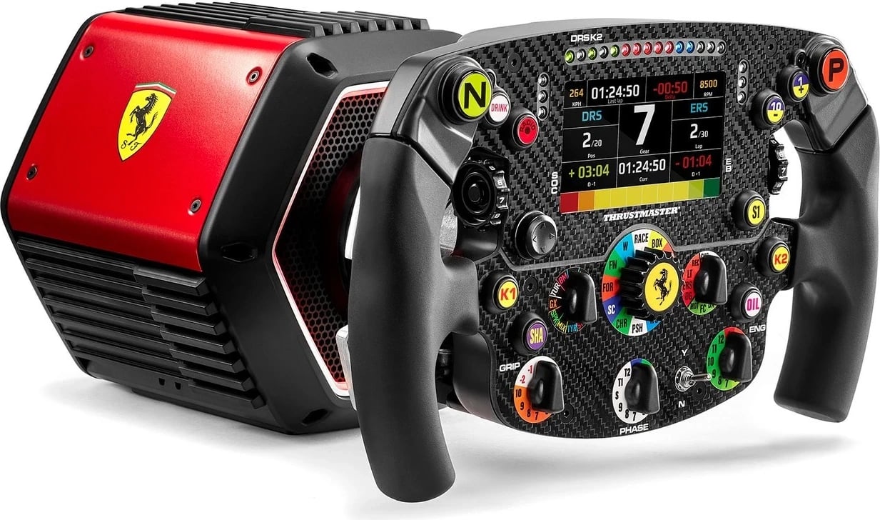 Simulues Thrustmaster T818 Ferrari SF1000, Direct Drive, 10Nmr, e zezë-kuqe