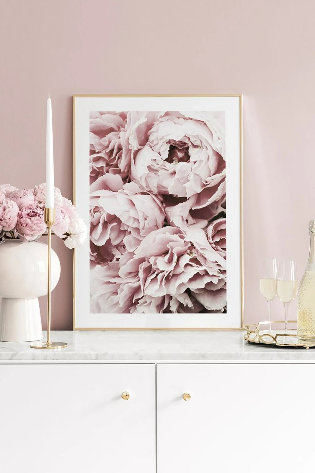 Pikturë dekorative me kornizë, Wallity, Tekhamcerceve111, shumëngjyrëshe, 33x48cm